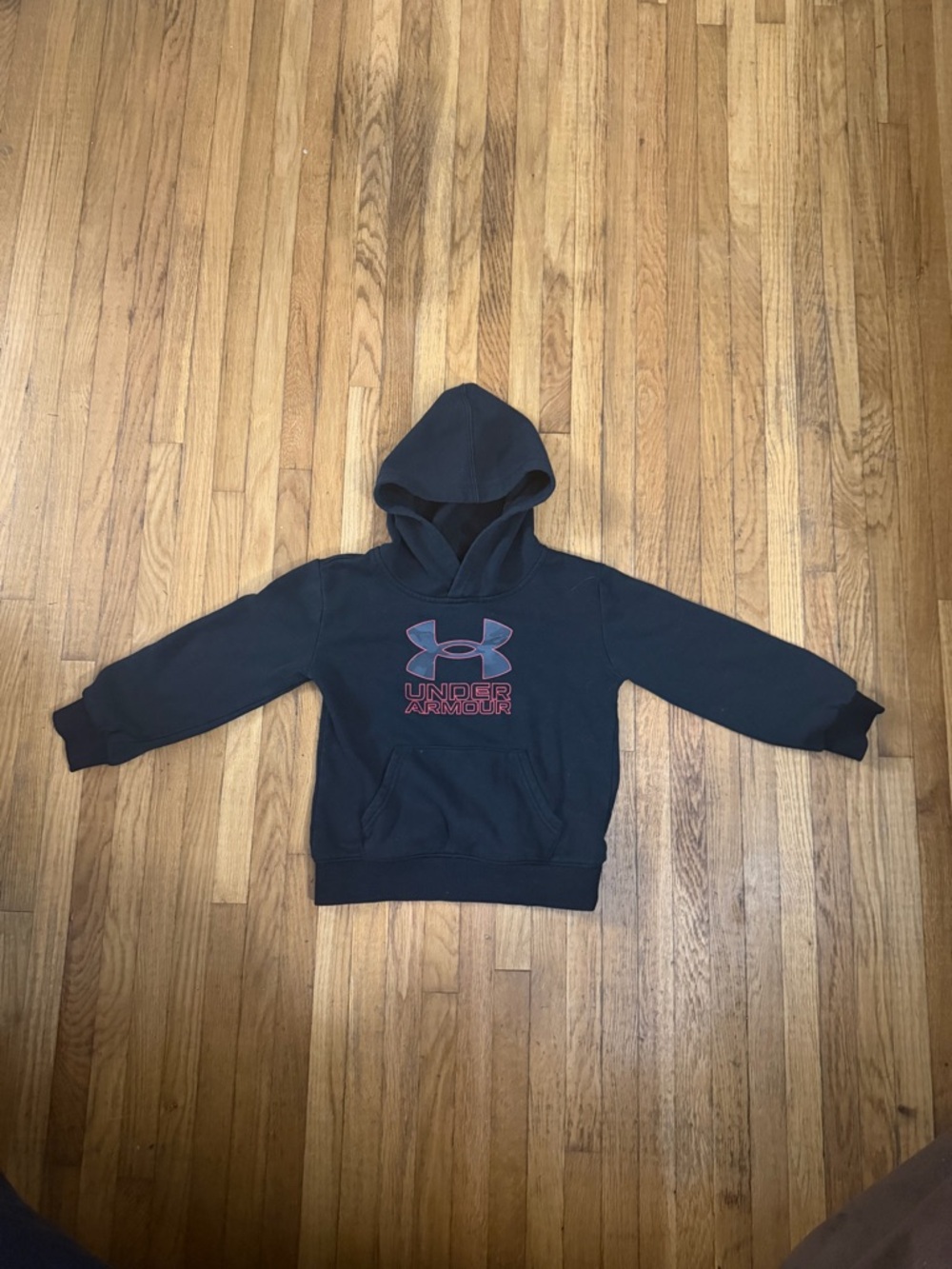 Under Armour 4T Black Hoodie with Logo